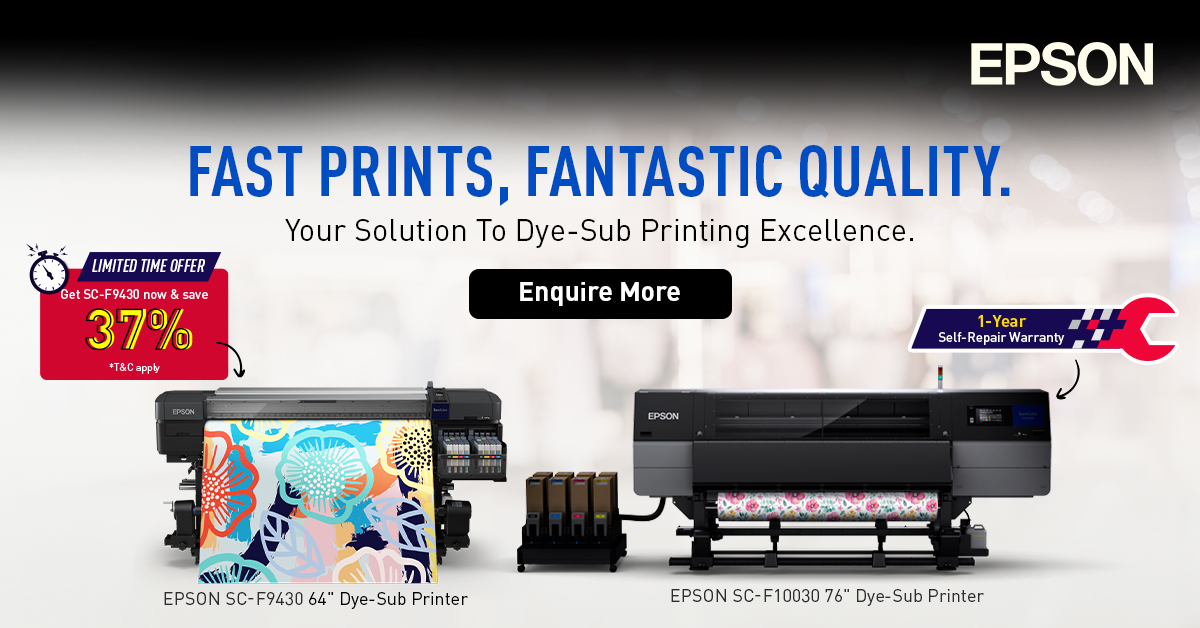 Epson Garment &amp; Textile Printers